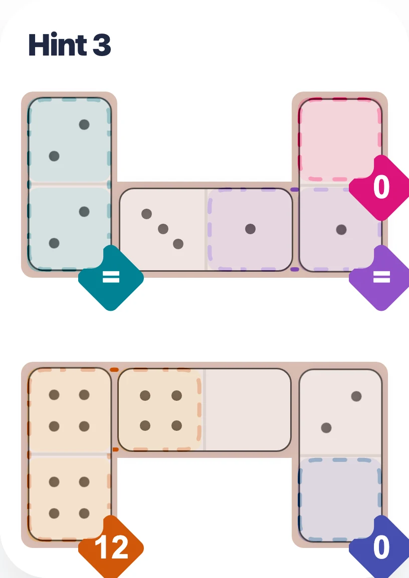 Reveal the final placements board hint