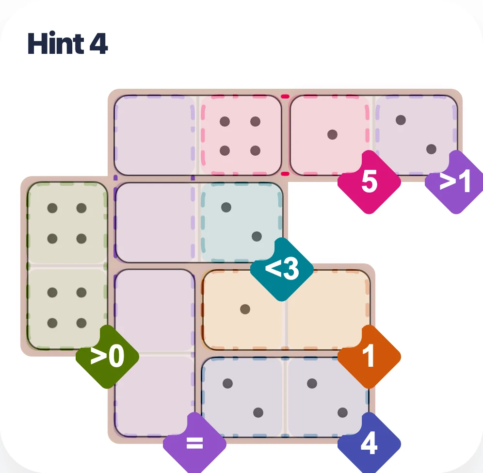 Reveal the final placements board hint